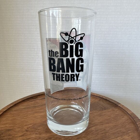 Big Bang Theory Bazinga! Pint Glass drinking glass Tumbler Warner Brothers - Picture 2 of 4